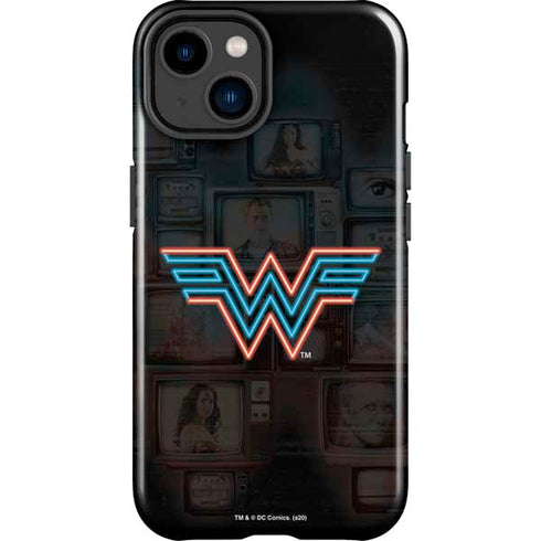 Wonder Woman 1984 (2020) Neon Logo iPhone 15 Impact Case